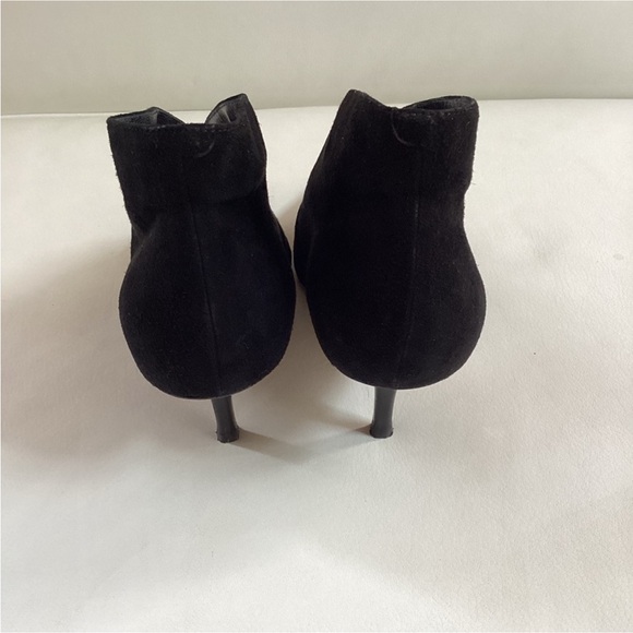 Celine Black Suede Ankle Pointed-Toes Boots By Phoebe Philo 6.5 - Picture 6 of 10